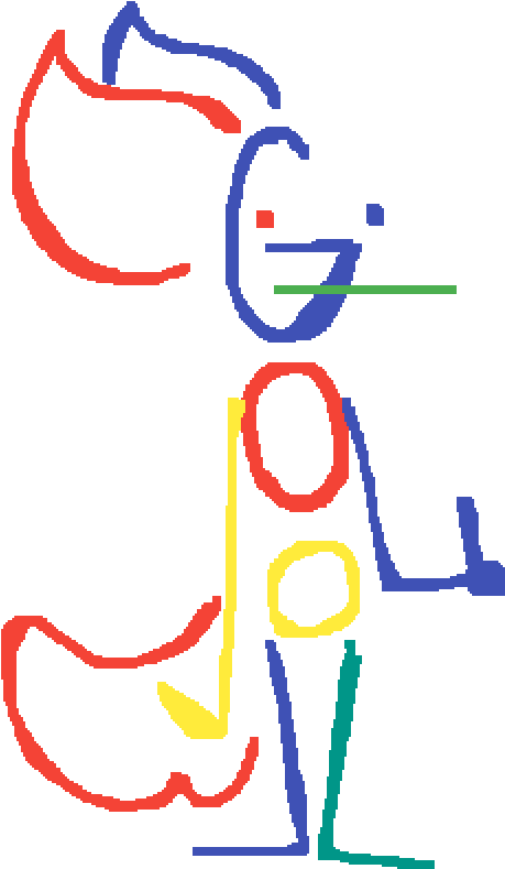 Aks Juli-oogle - Cartoon Clipart (1000x1000), Png Download