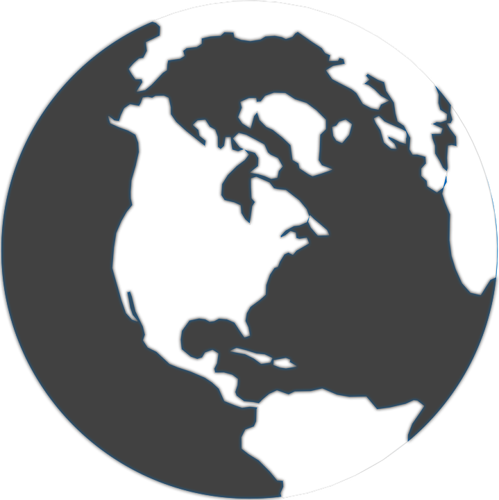 Does The Source Have A Reputation As A Reputable News - Round World Map Png Clipart (719x720), Png Download