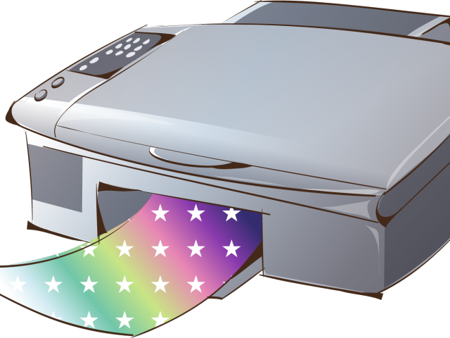 Printer Clipart Output Device - Printer - Png Download (640x480), Png Download