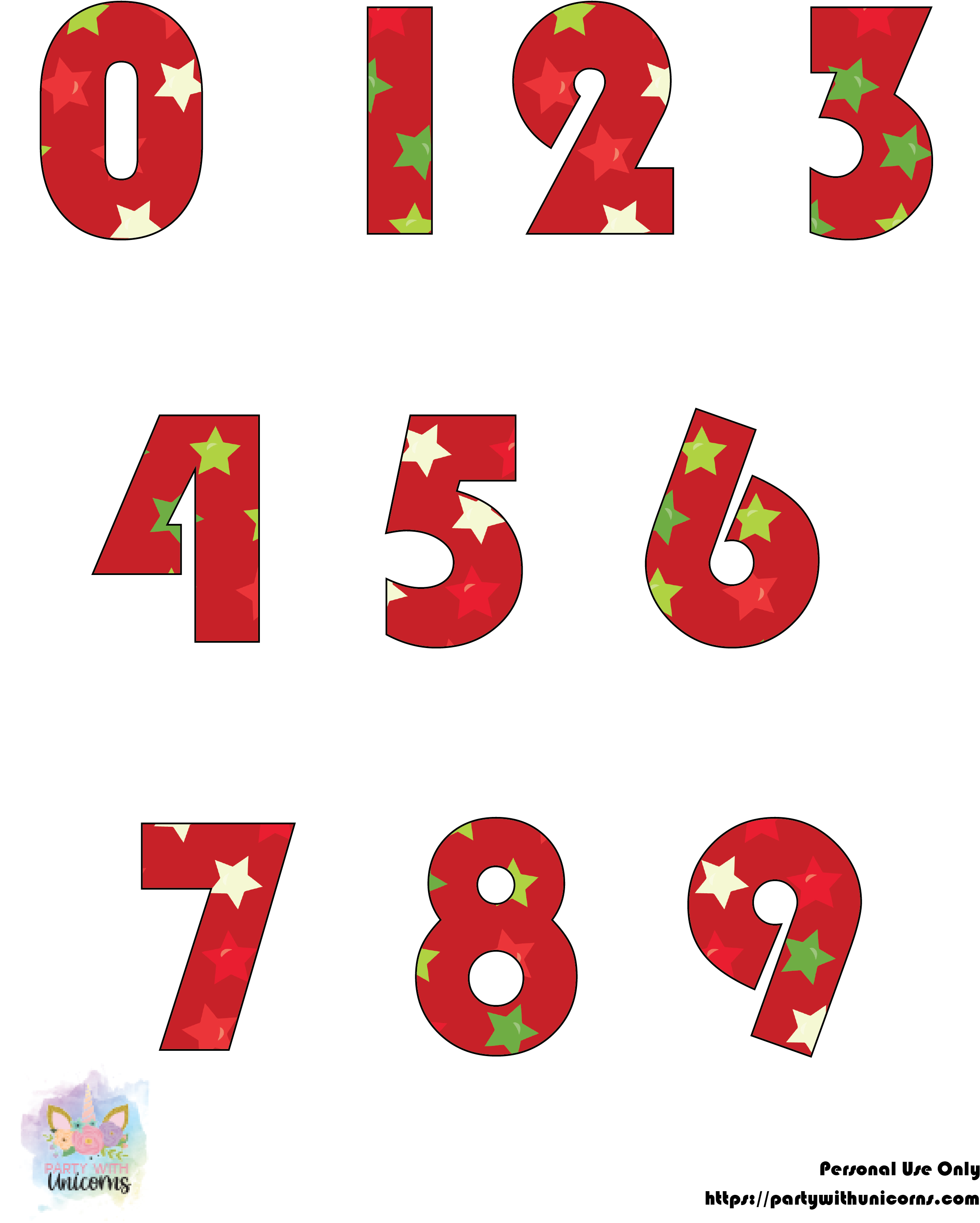 Christmas Clip Art Letters - Geometry - Png Download (2471x3483), Png Download