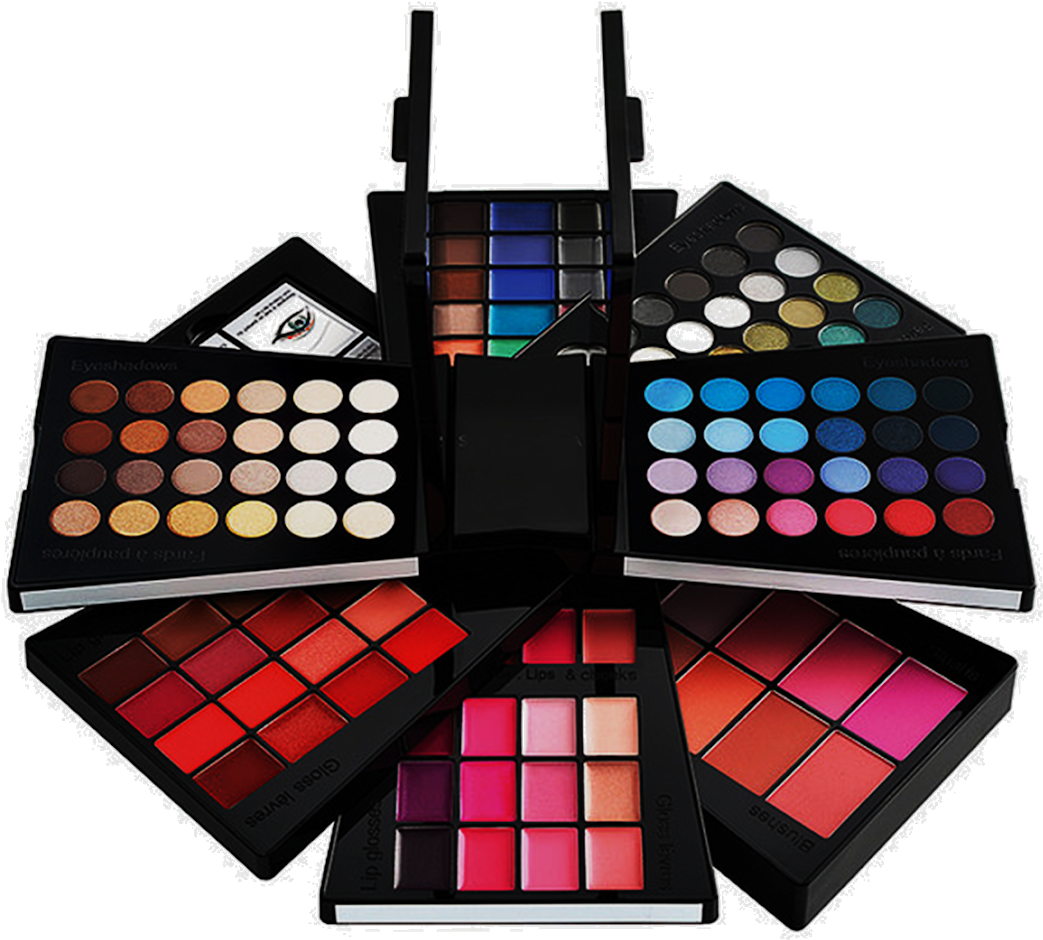 Cosmetics Collection Color Festival Blockbuster Makeup - Paleta Sephora Clipart (1152x1106), Png Download