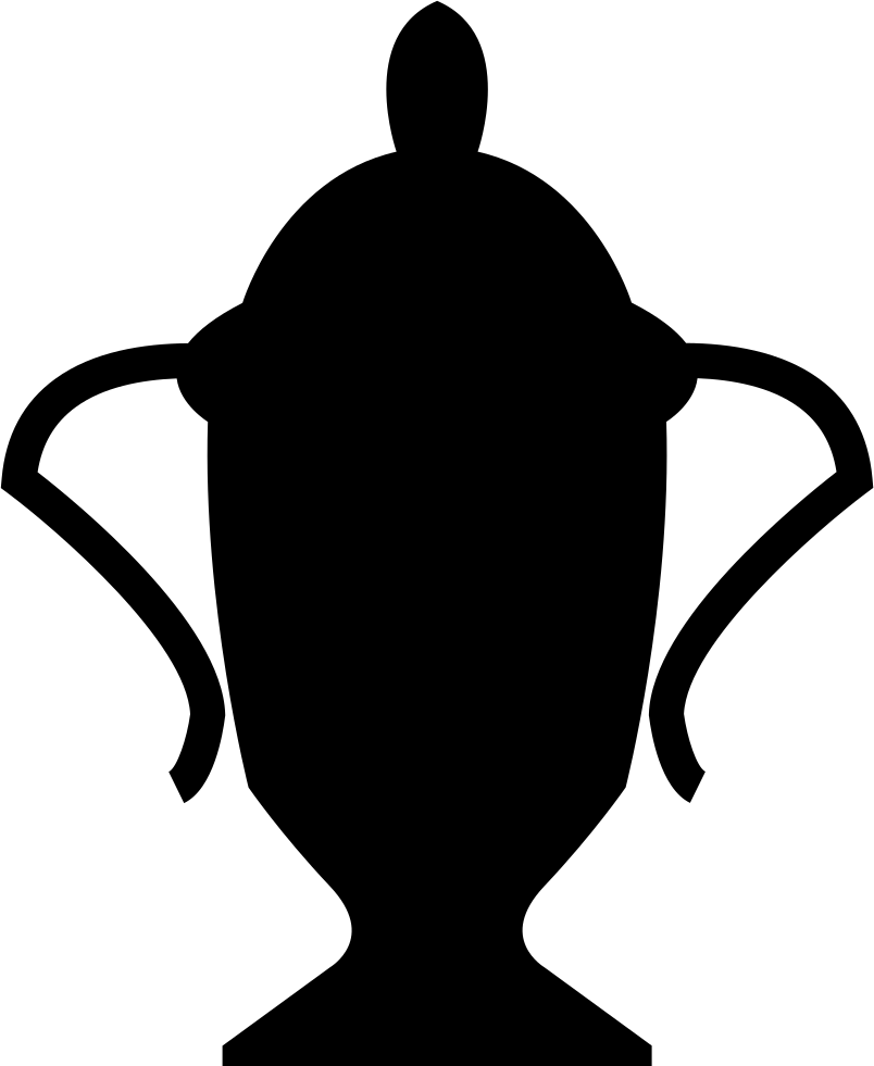 Trophy Silhouette Comments - Illustration Clipart (804x981), Png Download