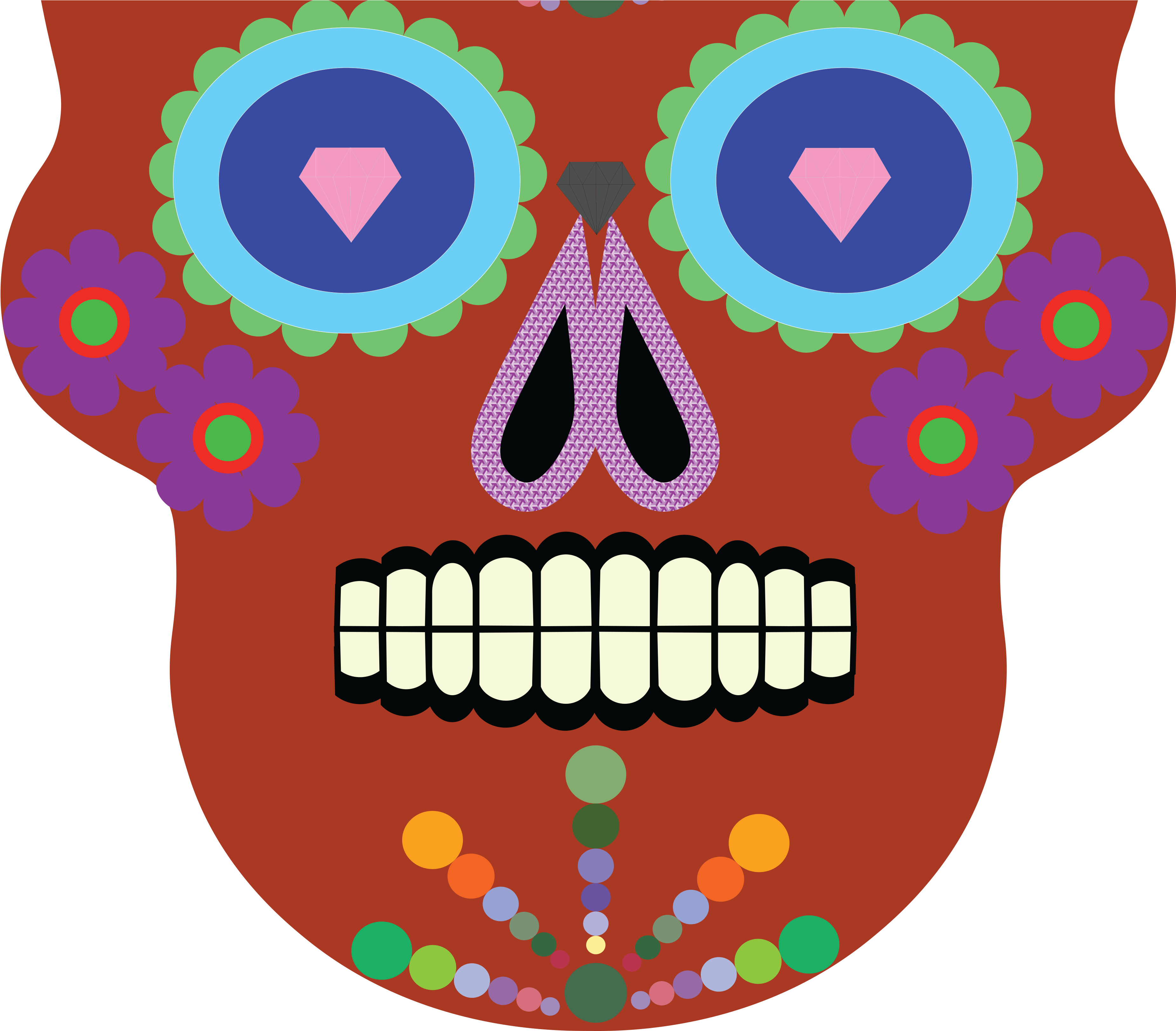 Skull Clipart (1600x1200), Png Download