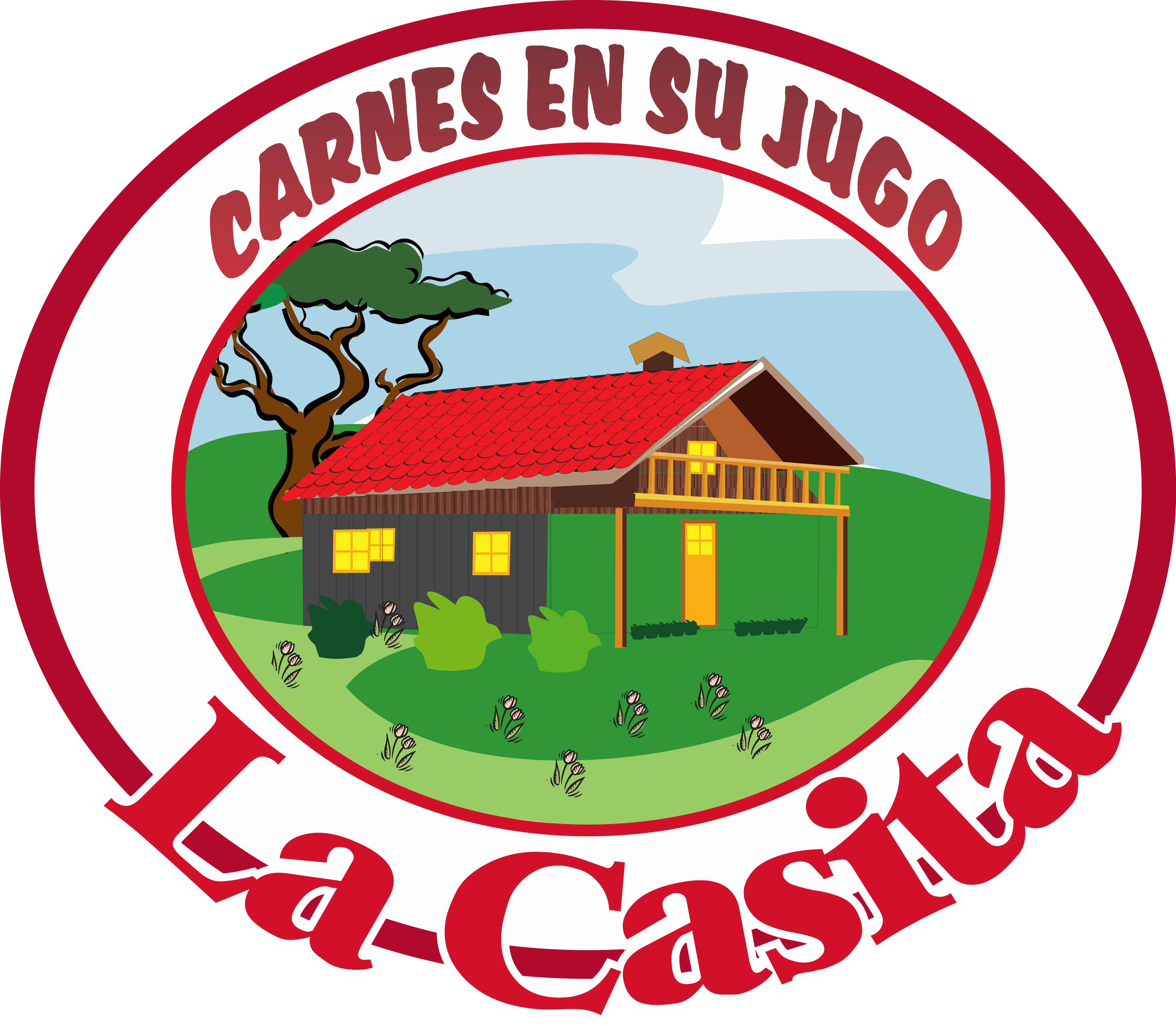 La Casita - Illustration Clipart (3925x3426), Png Download