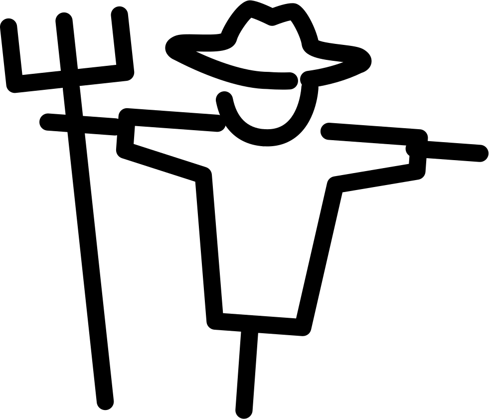 Grab The Landlord W With A Fork Comments Clipart (981x840), Png Download