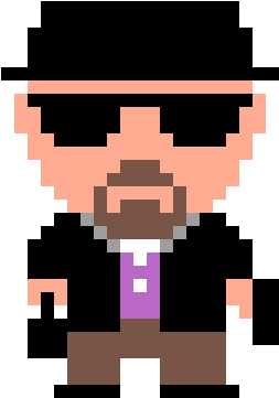 Heisenberg - Cartoon Clipart (1200x1200), Png Download