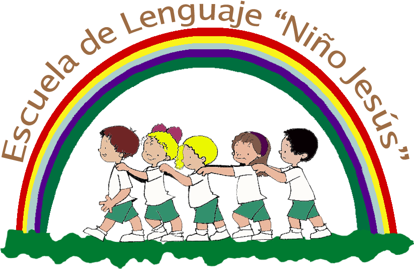 Escuela De Lenguaje Niño Jesús - Cartoon Clipart (1600x801), Png Download
