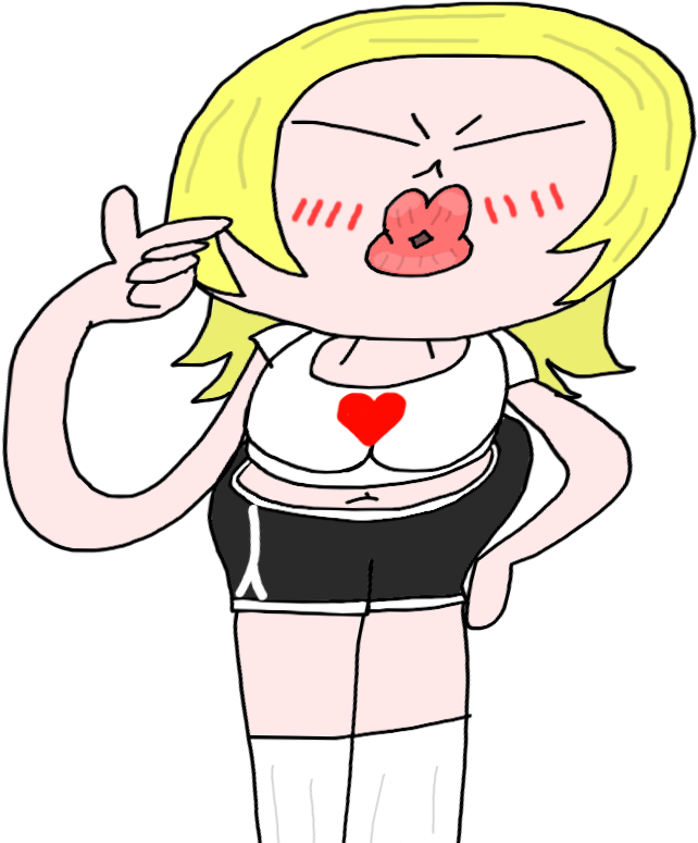 I'd Say Pucker Up, But I Don't Know How Old Ya - Cartoon Clipart (697x792), Png Download