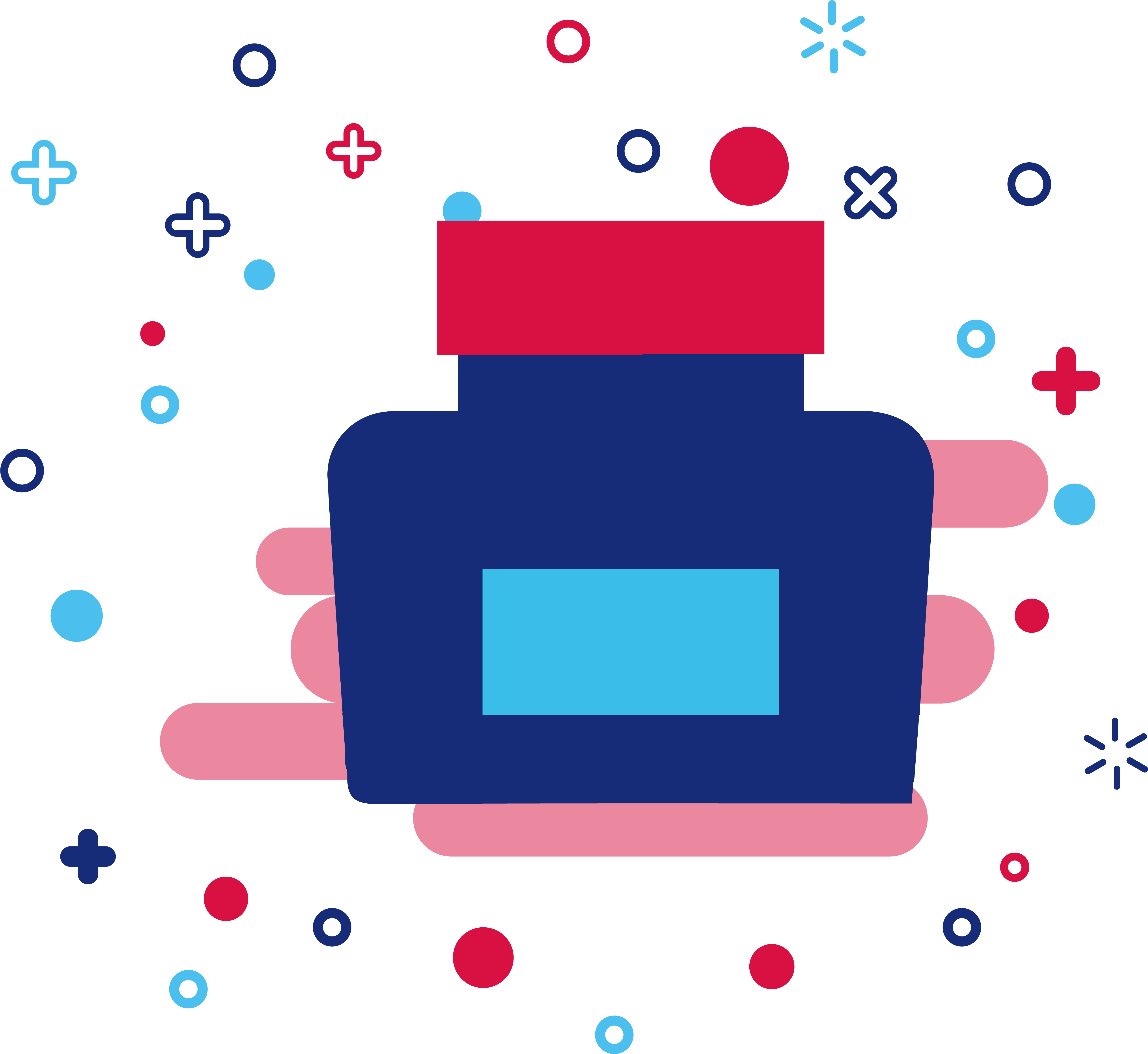 Mbe Style Student School Supplies Commercial Icon Elements Clipart (8333x8333), Png Download