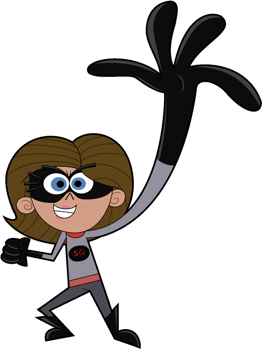 Stretch Gal - Cartoon Clipart (848x1127), Png Download