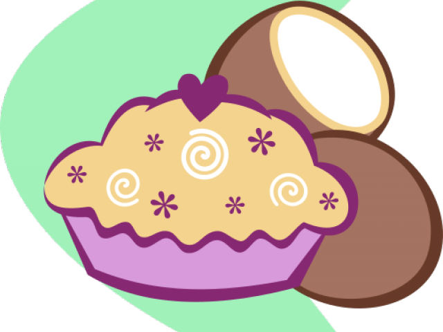 Coconut Clipart Coconut Pie - Mlp Coconut Cream - Png Download (640x480), Png Download