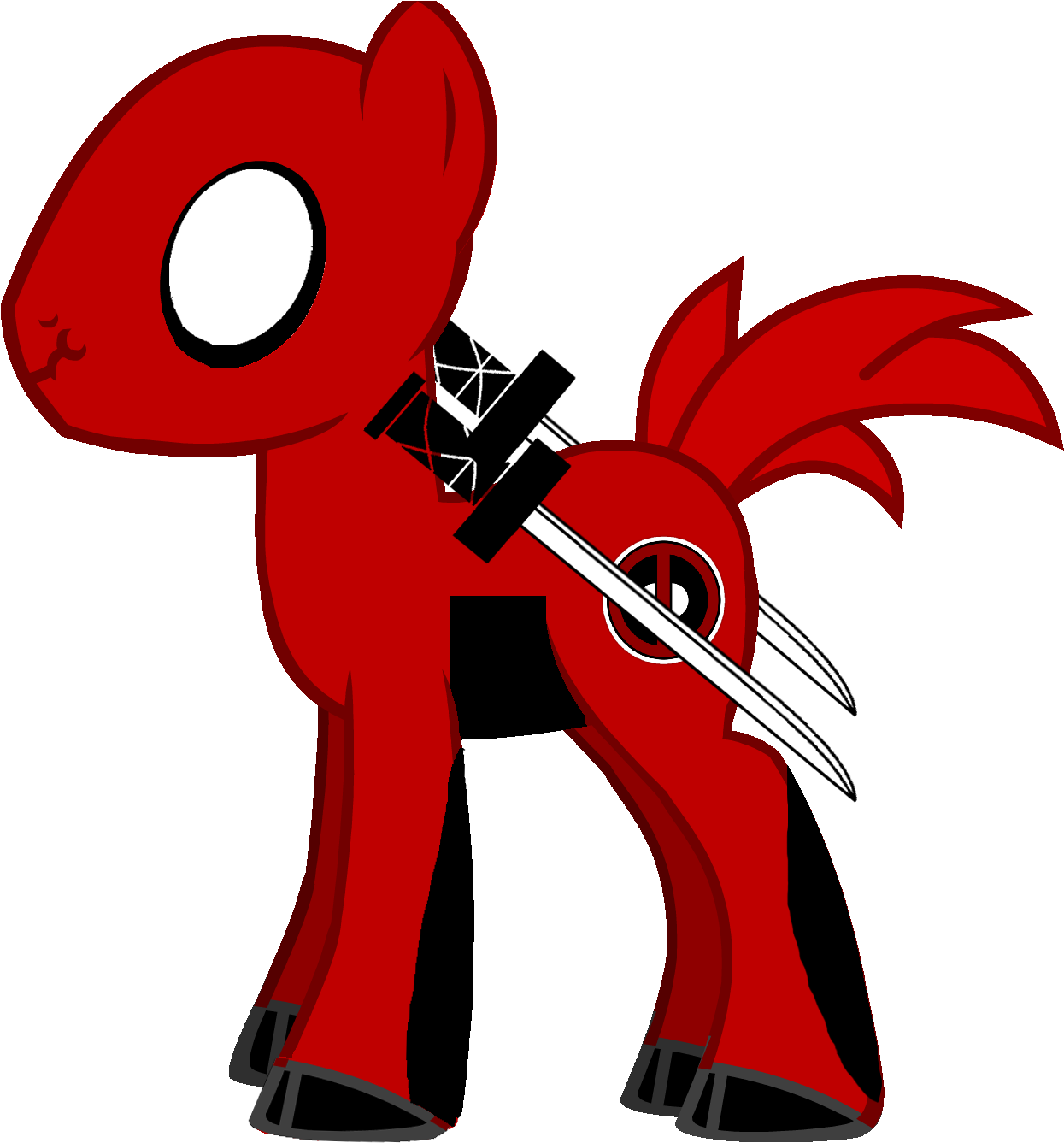 Deadpony - Looney Tunes Intro Bloopers Guy Clipart (1560x1728), Png Download