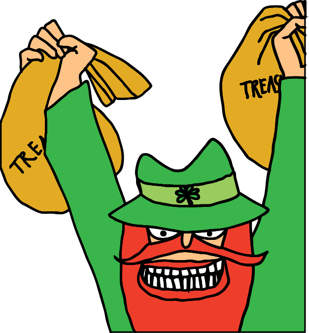 The Night Before St - Cartoon Clipart (627x676), Png Download