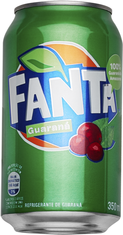 Fanta Guaraná - Caffeinated Drink Clipart (600x600), Png Download