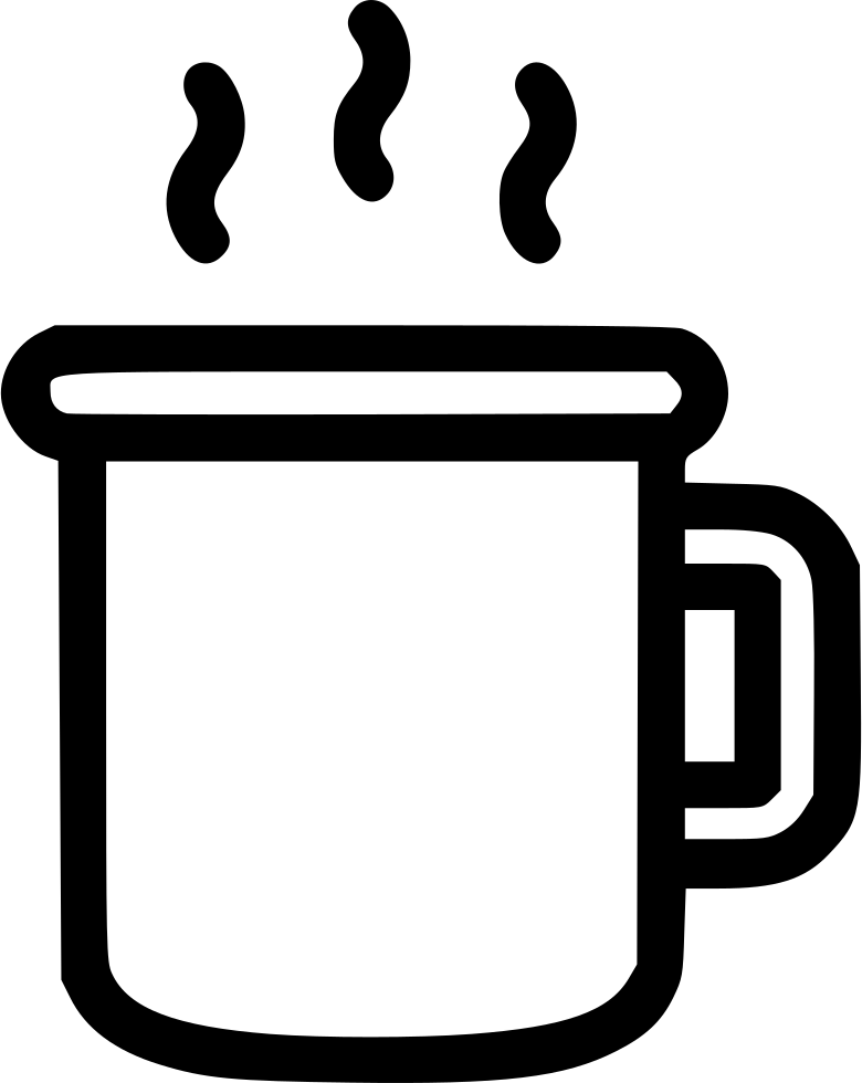 Cup Mug Coffee Tea Breakfast Hike Comments Clipart (780x980), Png Download