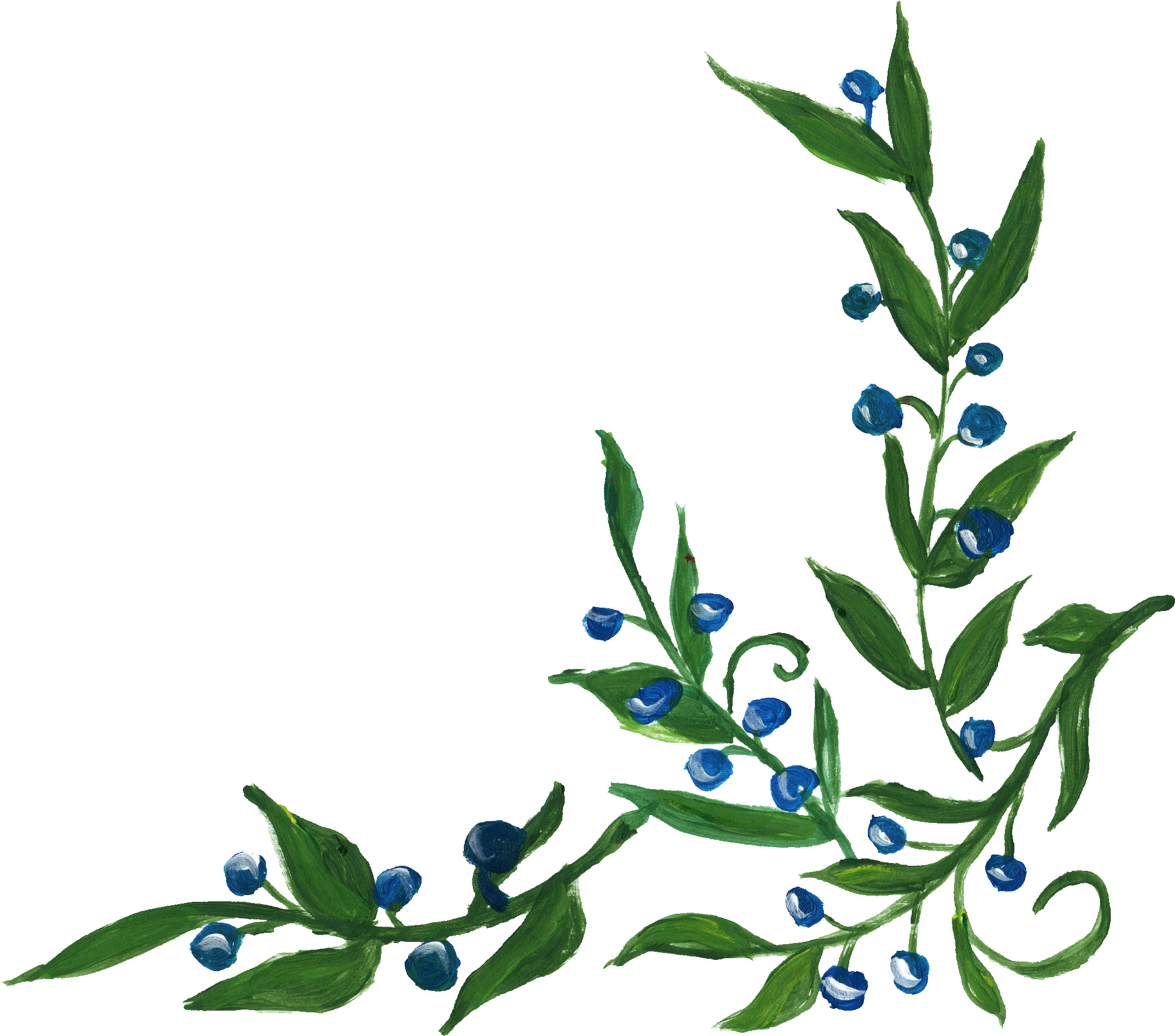 2085 × 1838 Px - Png Free Transparent Flower Corner Clipart (1024x903), Png Download