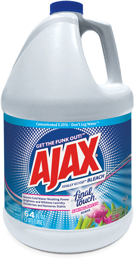 Ajax Laundry Bleach - Final Touch Clipart (600x900), Png Download