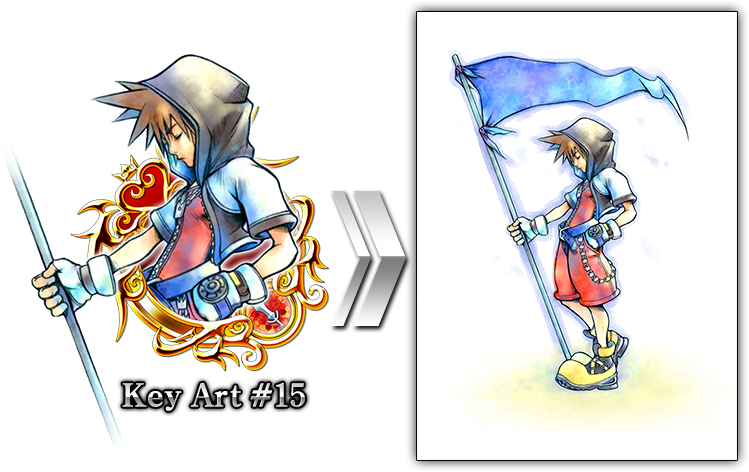 Khinsider On Twitter - Kingdom Hearts Postcard Book Clipart (749x472), Png Download