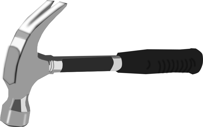 Free Hammer - Hammer Clipart Pdf - Png Download (800x502), Png Download