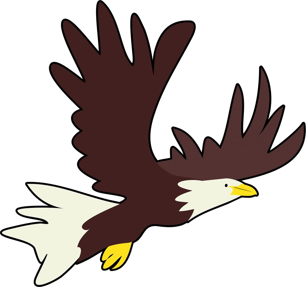 School Logo - Bald Eagle Clipart (1000x938), Png Download