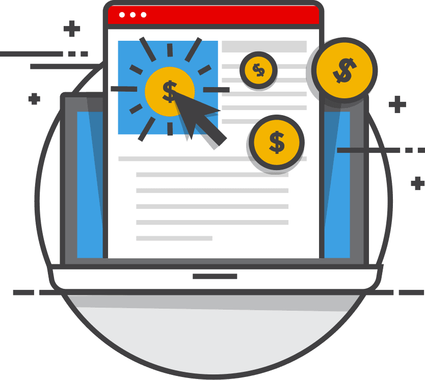 Floorforce Helps You Reach Maximum Profits With Google - Advertising Clipart (834x746), Png Download