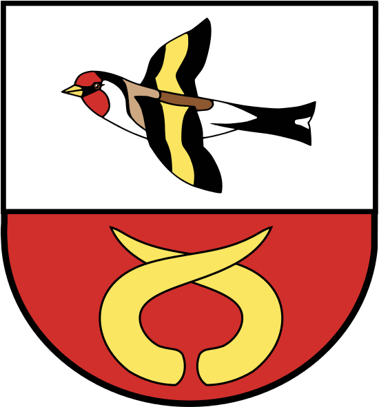 City Of Stehelceves, Central Bohemian Region, Czech - European Goldfinch Clipart (564x607), Png Download