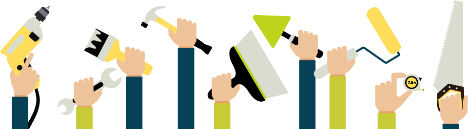 New Home Painters Perth - Illustration Clipart (1100x287), Png Download