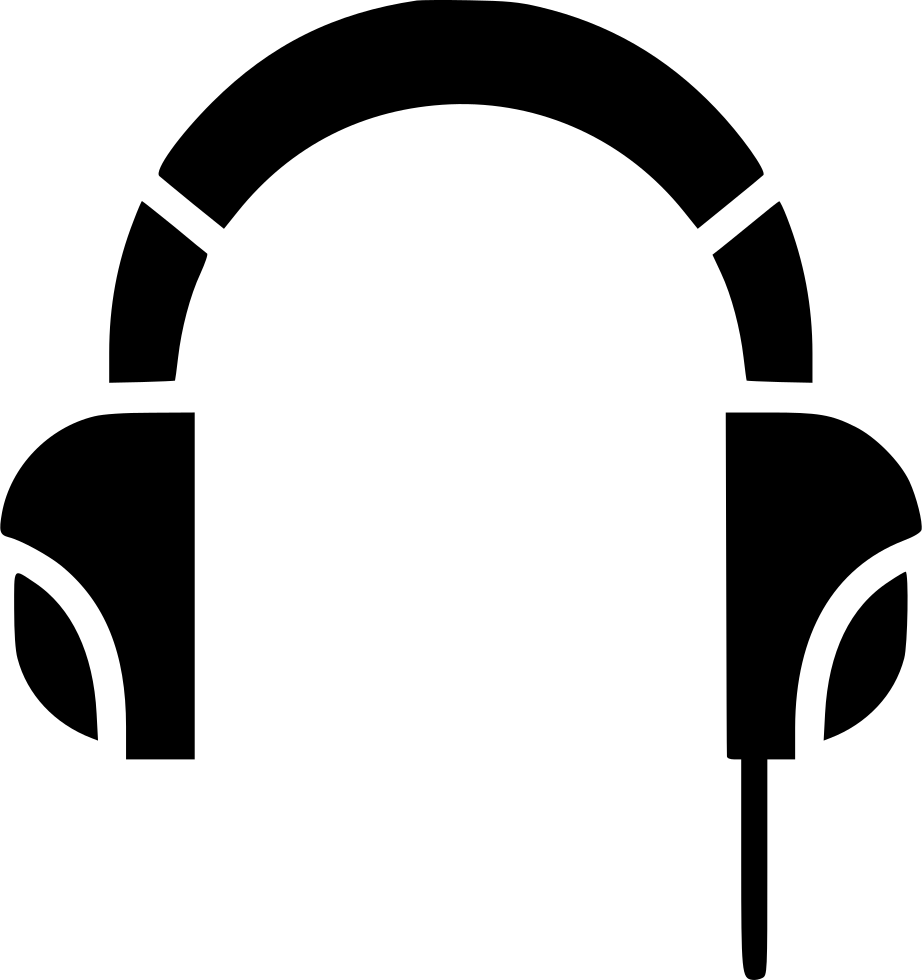 Headset Music Podcast Customer Support Comments Clipart (922x980), Png Download