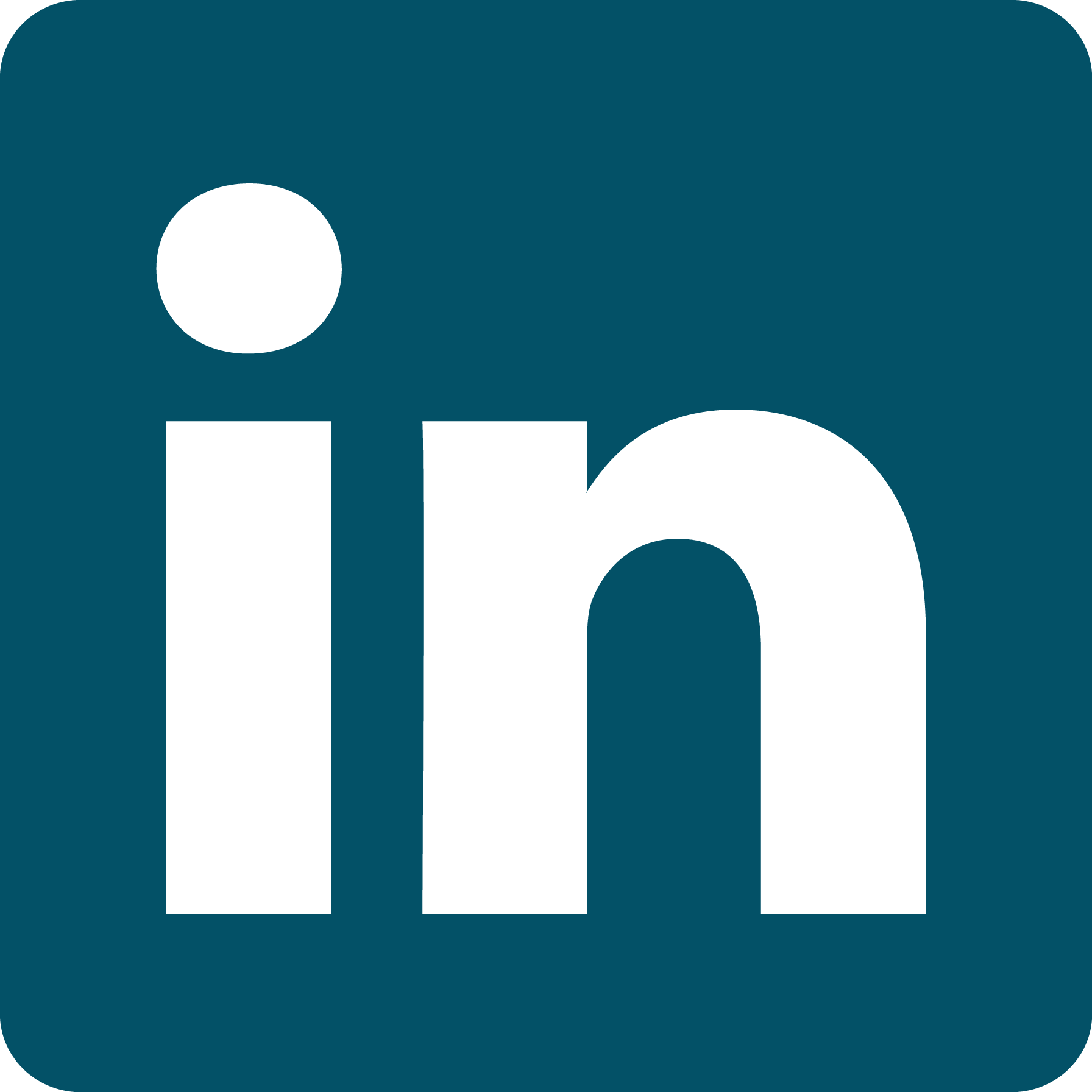 Contact Us - Linkedin Logo Clipart (1792x1792), Png Download