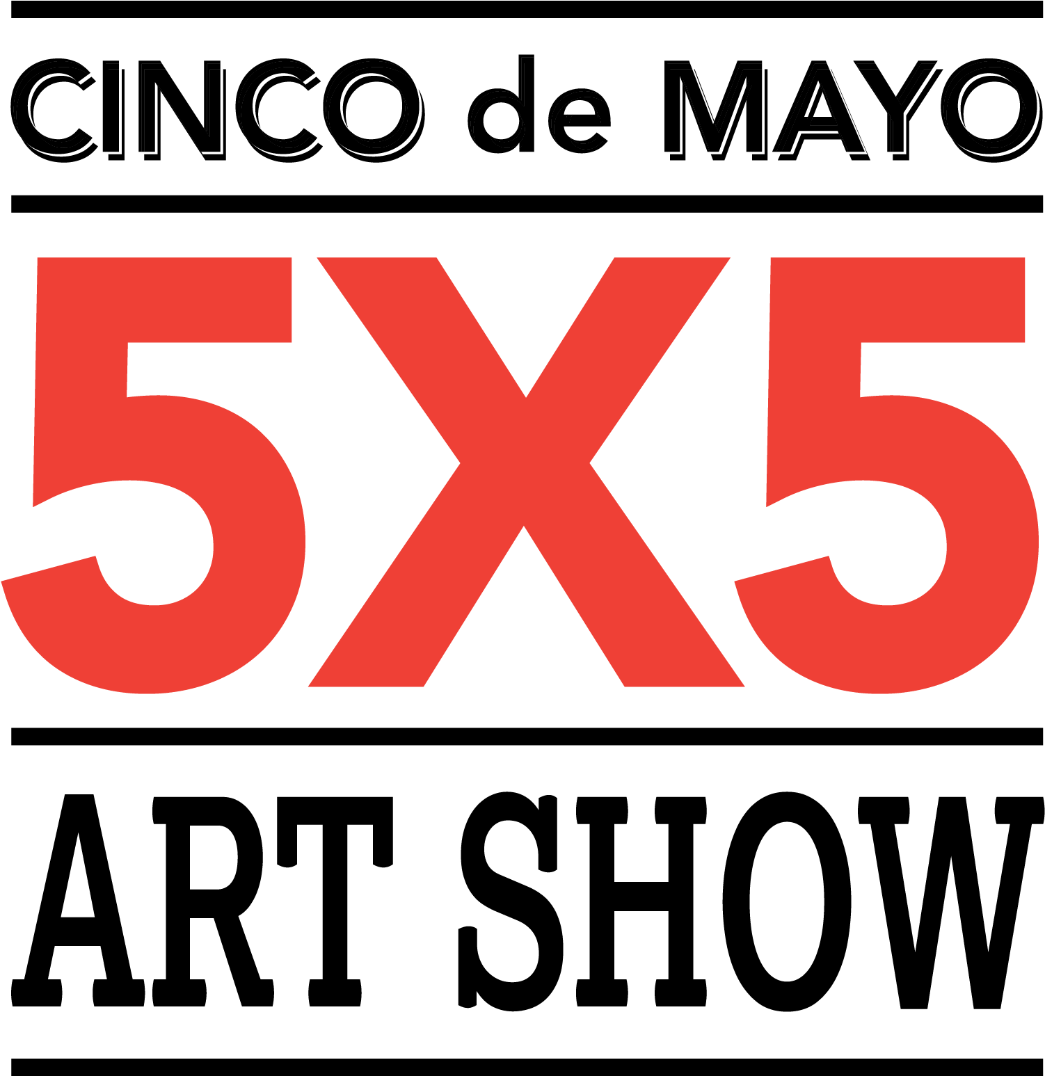 Participate In The 5x5 Art Show Call For Artists - Graphic Design Clipart (1572x1556), Png Download