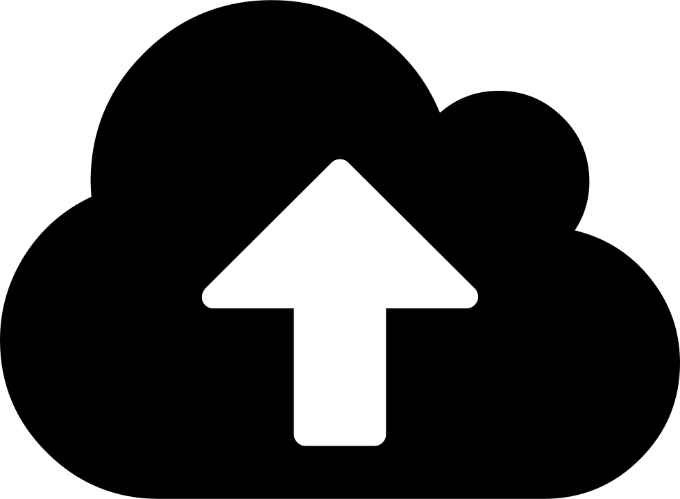 Png File Svg - Cloud Import Icon Clipart (980x720), Png Download