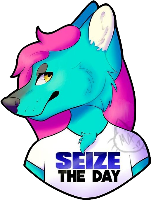 Seize The Day~ - Cartoon Clipart - Full Size Clipart (#3359352