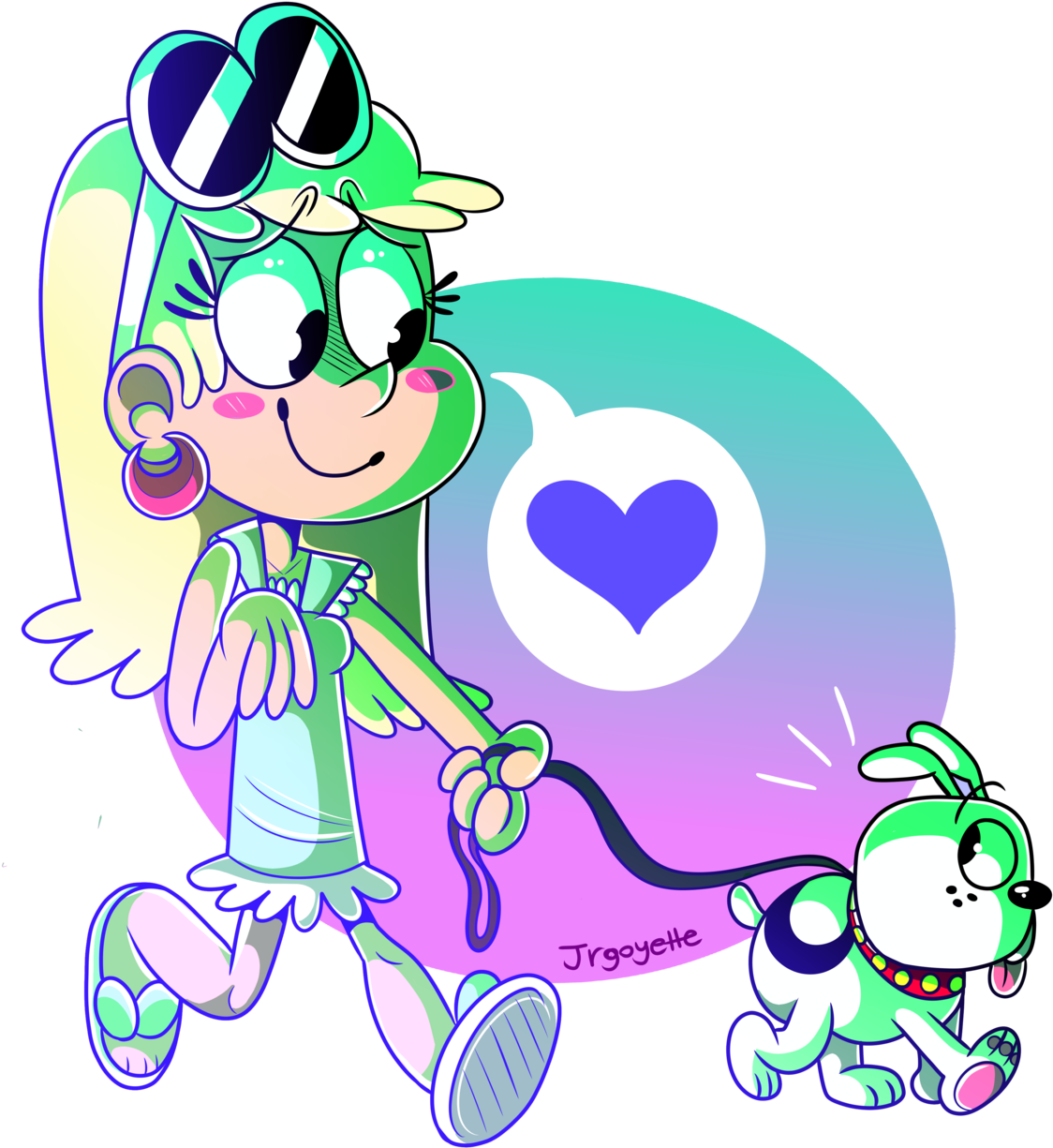 Leni - Loud House Leni Fanart Clipart (1280x1280), Png Download