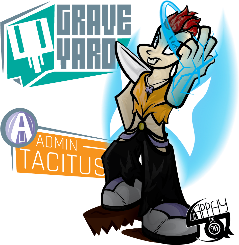 Graveyard Project Sapphyde90 - Cartoon Clipart (952x979), Png Download