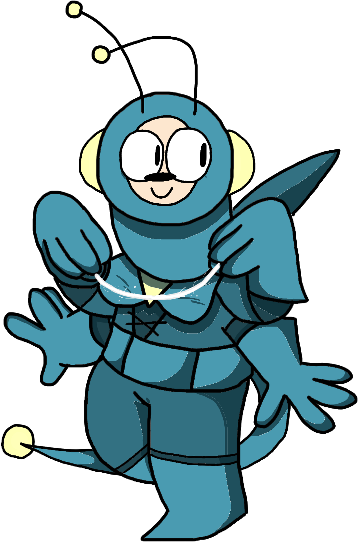 Insect Bendig - Cartoon Clipart (1536x2048), Png Download