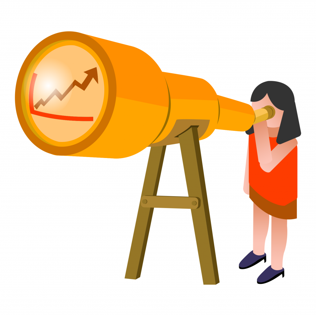 Forecasts Future Performance Clipart (1024x1024), Png Download