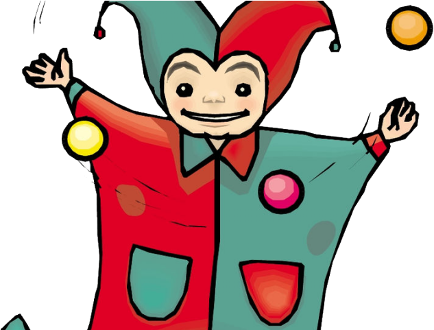 Jester Clipart Juggling - Clown - Png Download (640x480), Png Download