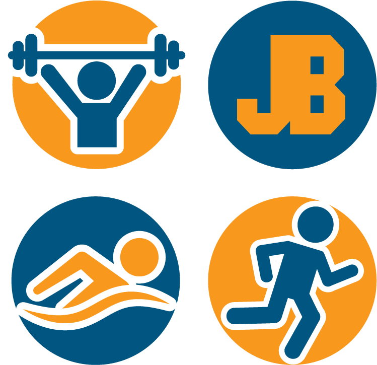 Logo Design By Michael7897 For Jb Fitness And Swimming - Allfit Clipart (1200x1000), Png Download
