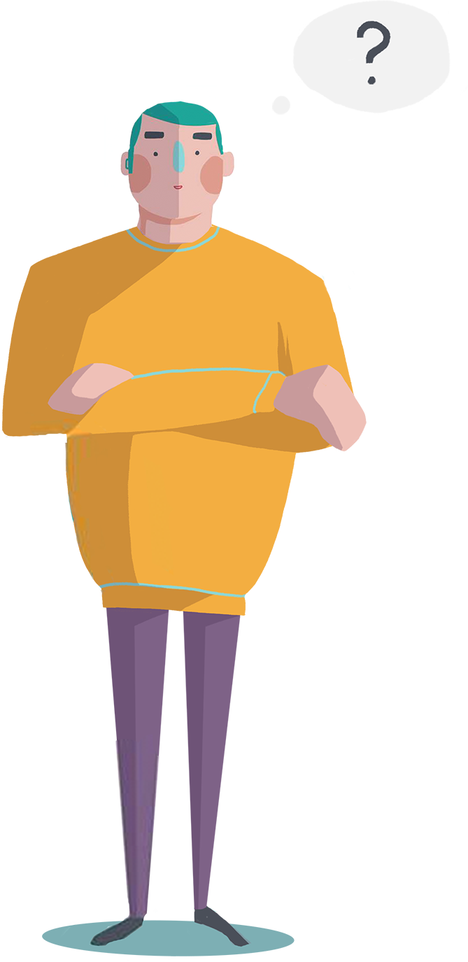 Risks - Cartoon Clipart (669x1375), Png Download