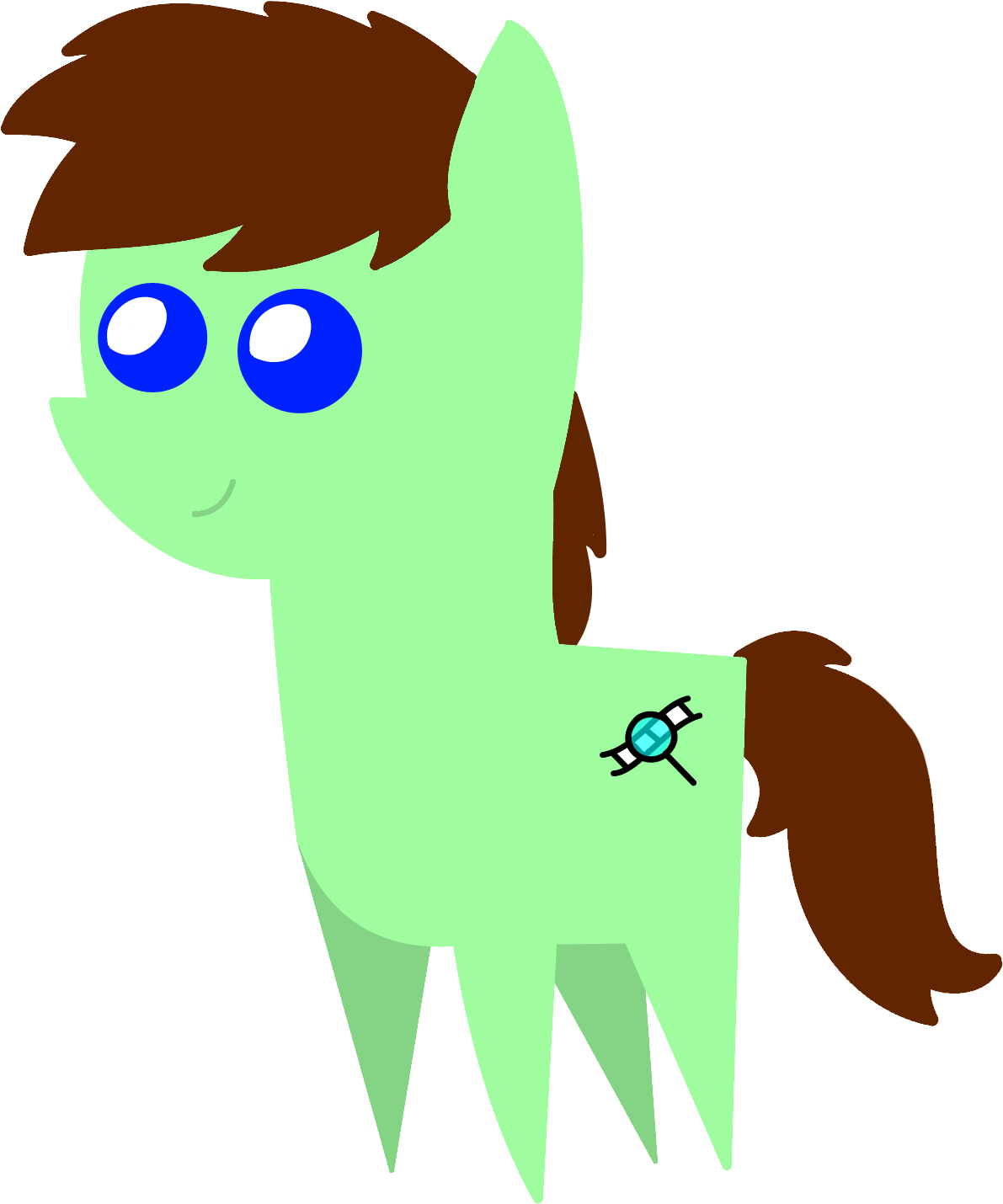 The Ponyville Critic - Cartoon Clipart (1500x1619), Png Download