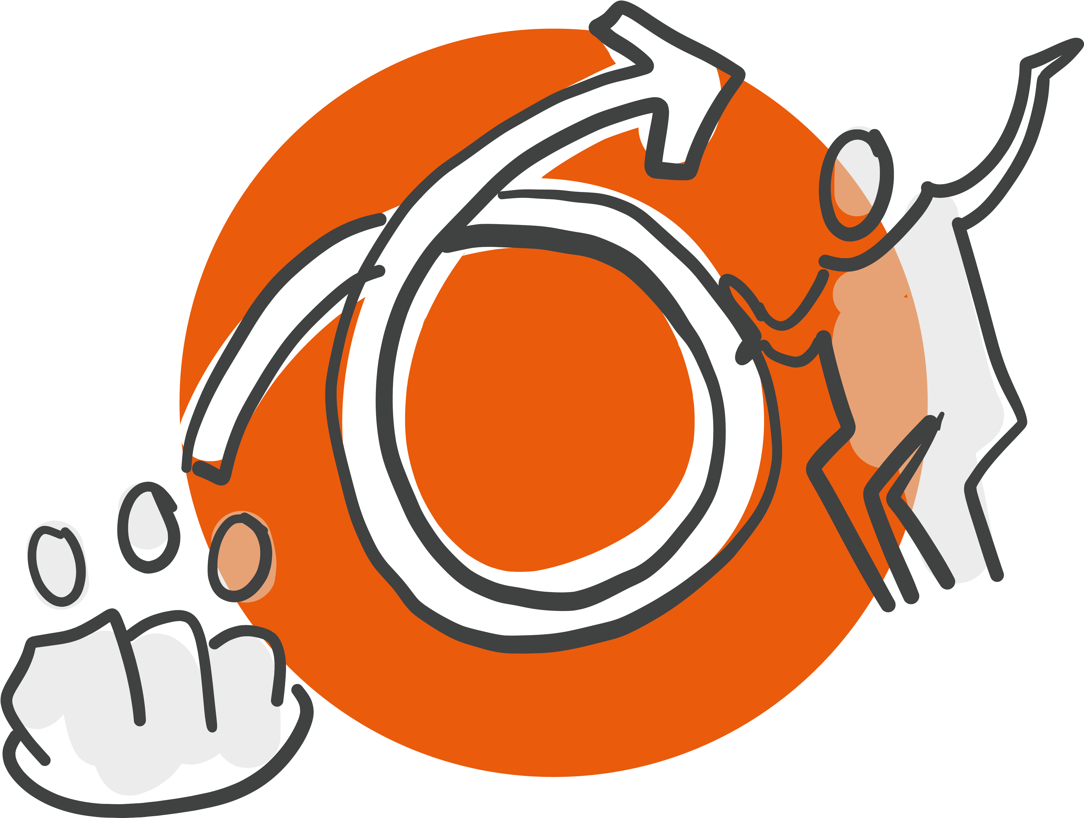 Agile Basics For Facilitators - Circle Clipart (4167x4167), Png Download