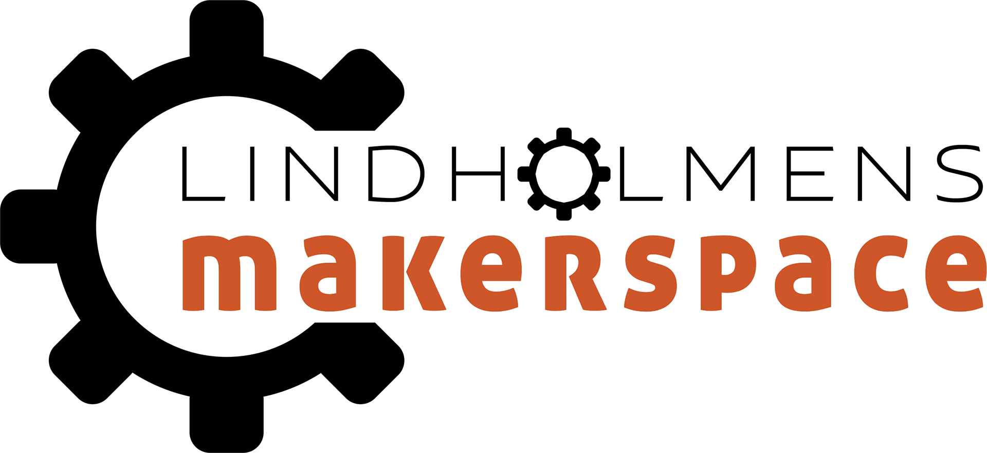 A Logotype Made For Lindholmens Makerspace - Graphic Design Clipart (1920x881), Png Download