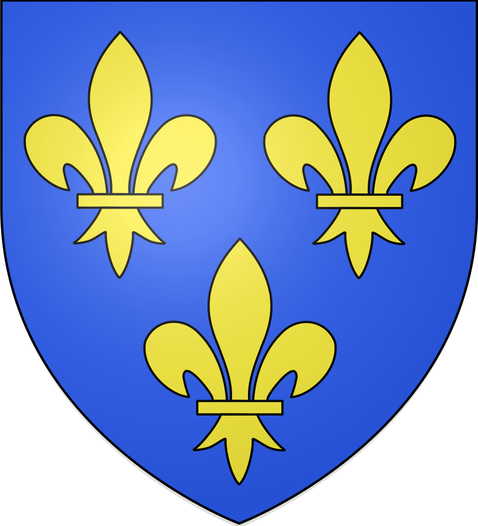 Blason France Moderne - Royaume De France Blason Clipart (931x1024), Png Download