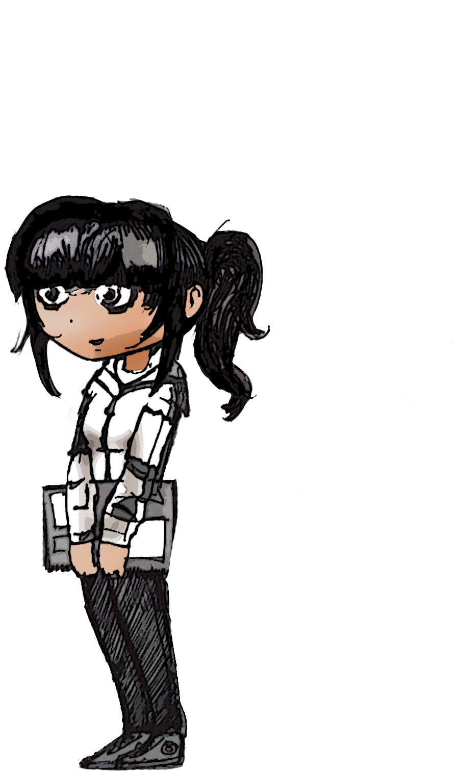 Hola A Todos Como Primer Tutorial Les Demostrare Como - Cartoon Clipart (1200x1600), Png Download