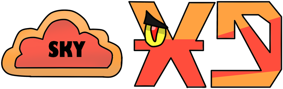 New Future Concept Of Sky Xd Network Logo Clipart (1200x684), Png Download
