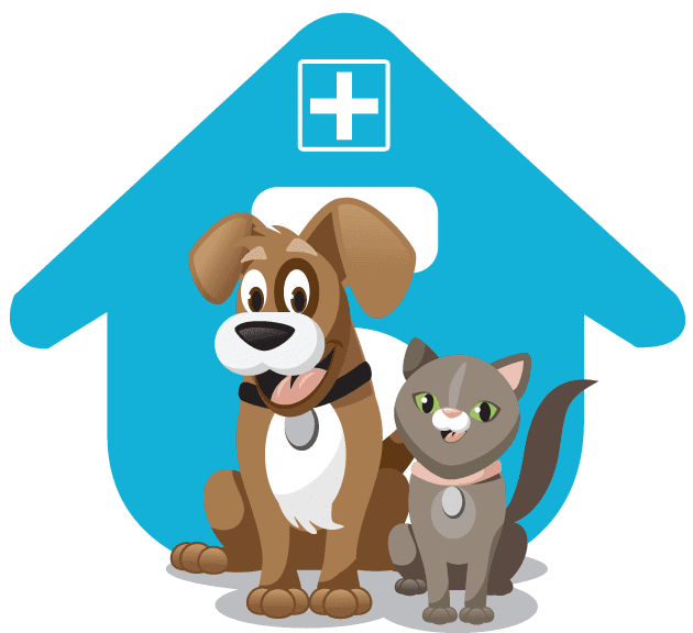 Medicina Veterinaria Y Zootecnia - Merry Christmas Dog Cute Cartoon Clipart (630x576), Png Download