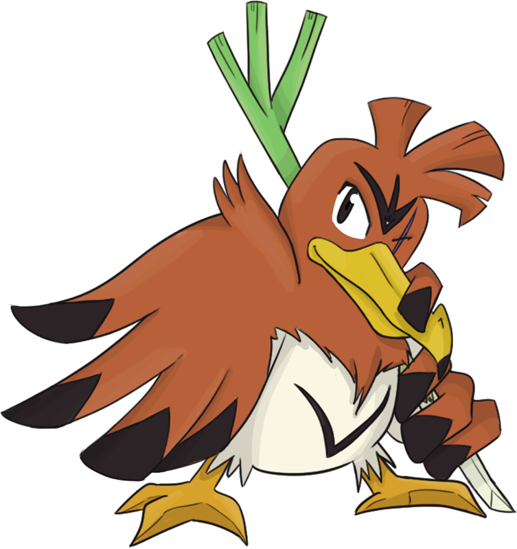 19,542,000 Exp - Farfetch'd Clipart (753x800), Png Download