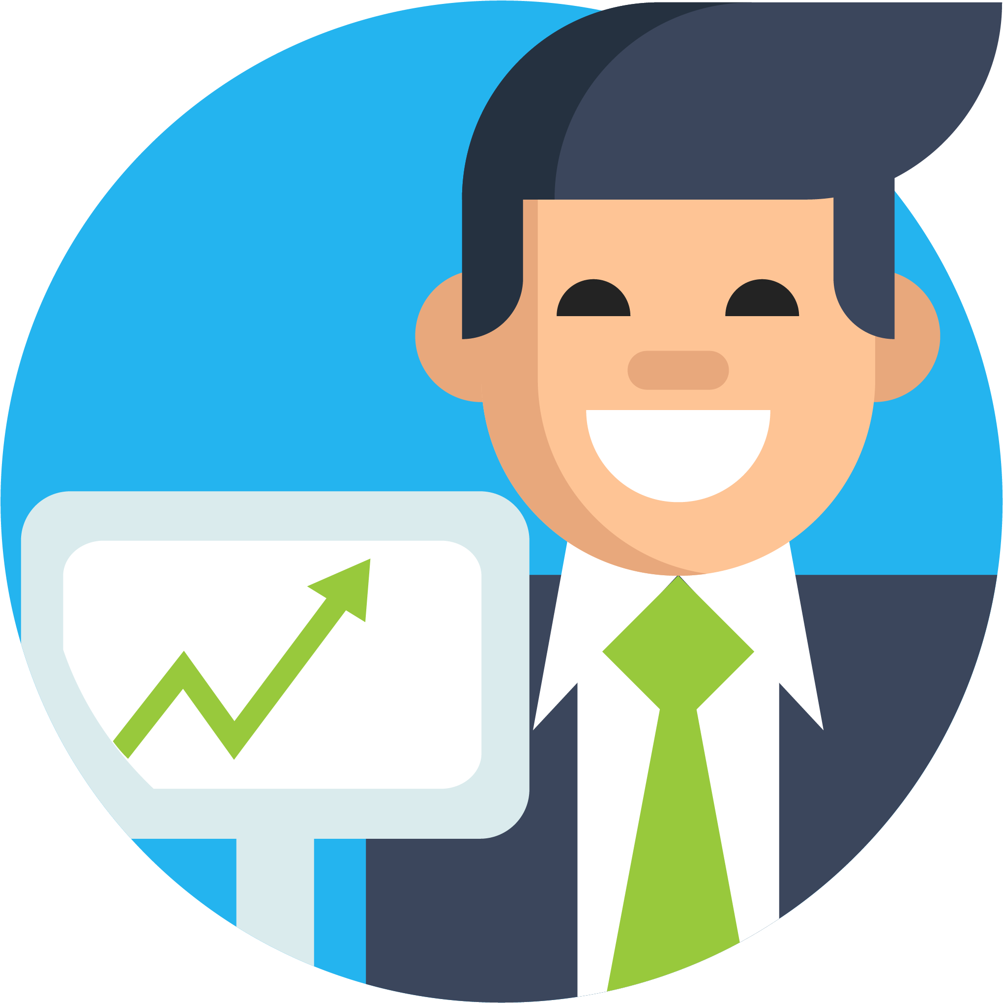 Spend Less On Lead Generation & Watch Revenue Grow - Cartoon Clipart (2108x2108), Png Download