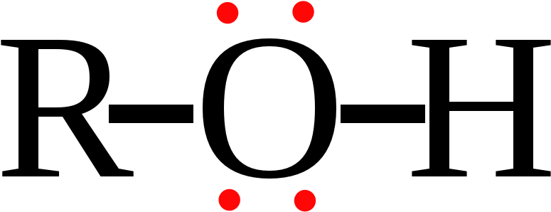 Alcohol-lewis Base - Svg - Feisty Word Clipart (800x566), Png Download