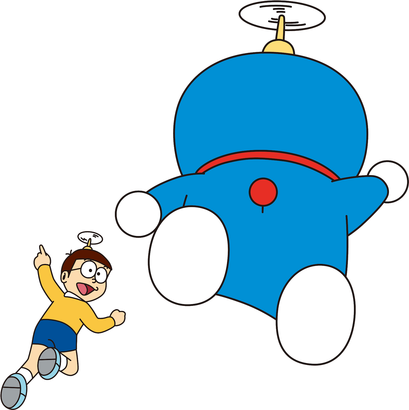 Posted By Kaylor Blakley At - Doraemon Clipart (1596x1600), Png Download